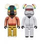 Medicom 400% Daftpunk Be@rbrick Toy (Black / Gold)