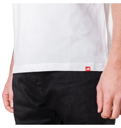 New Balance Essentials Classic Lock Tee (Weiß)