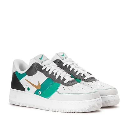 Nike Air Force 1 '07 Premium (Weiß / Grün / Schwarz)