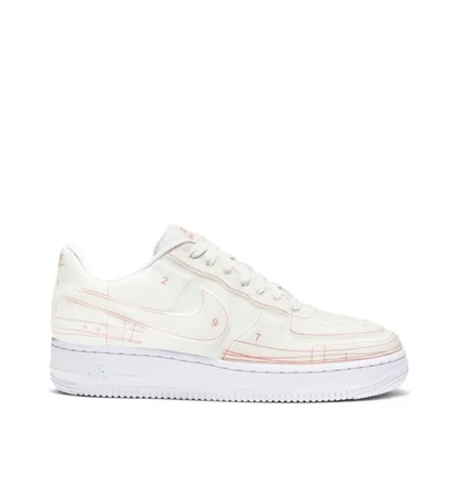 Nike WMNS Air Force 1 '07 LX (Weiß / Rot)
