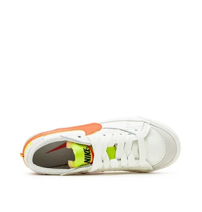 Nike WMNS Blazer Low '77 Jumbo (Weiss / Orange)