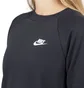 Nike WMNS Sportswear Essential Fleece Shirt (Schwarz)
