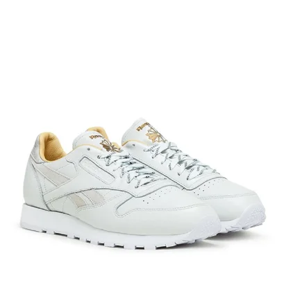 Reebok Classic Leather (Weiß / Gold)