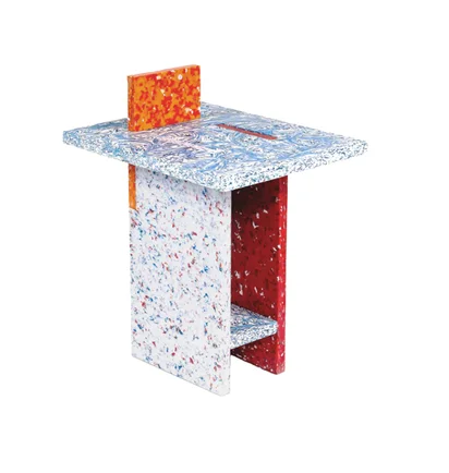 Space Available Self Assemble Stool (Multi)