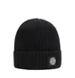 Stone Island Geelong Wool Patch Beanie (Schwarz)