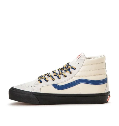 Vans Vault UA OG SK8-HI LX (Weiß / Schwarz / Blau)