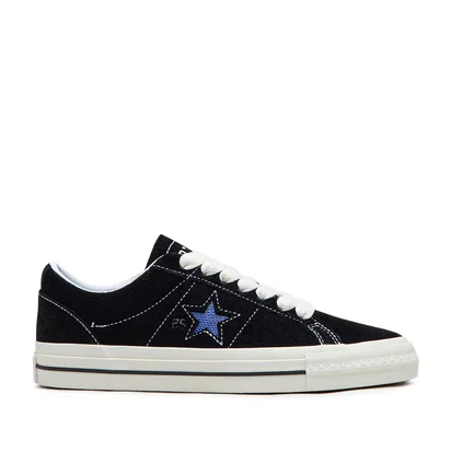 Converse x Quartersnacks One Star OX (Schwarz / Blau)
