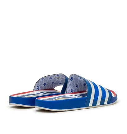 adidas Adilette Premium 'SL 72' (Blau / Weiß)