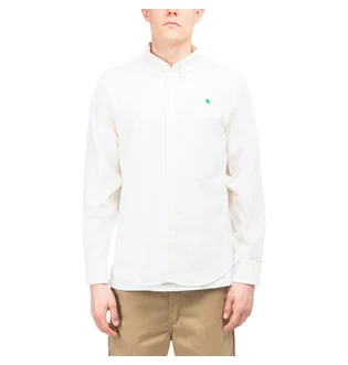 Carhartt WIP Madison Fine Cord Shirt (Cream)