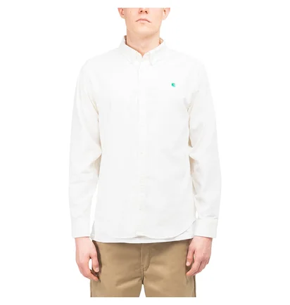 Carhartt WIP Madison Fine Cord Shirt (Cream)