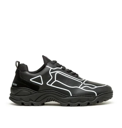 Filling Pieces Low Curve Iceman Silk (Schwarz / Weiß)