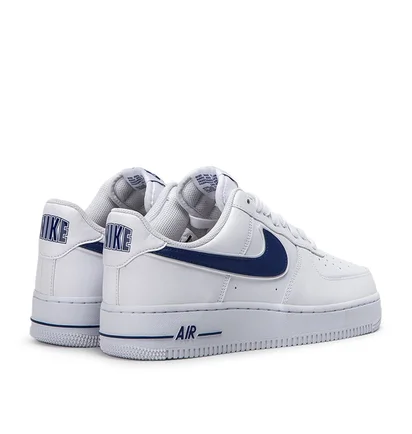 Nike Air Force 1 '07 3 (Weiß / Navy)