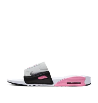 Nike Air Max 90 Slide (Weiß / Grau / Rosa)