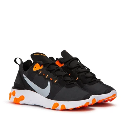 Nike React Element 55 (Schwarz / Orange)