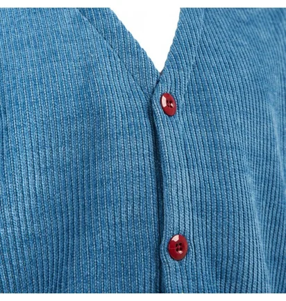 Pleasures Falling Cardigan Sweater (Blau)