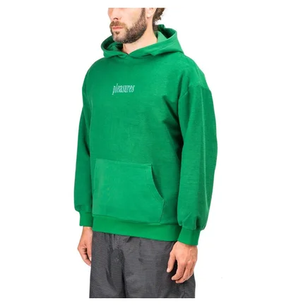 Pleasures Logic Reverse Terry Hoody (Grün)