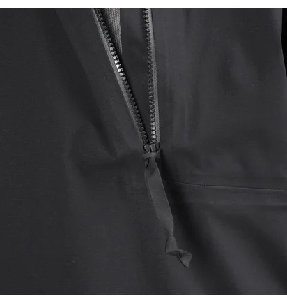 Snow Peak 3L Soft Shell Pullover (Schwarz)