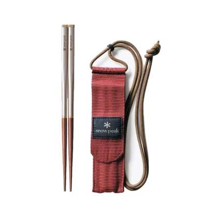 Snow Peak Wabuki Chopsticks (Silber)