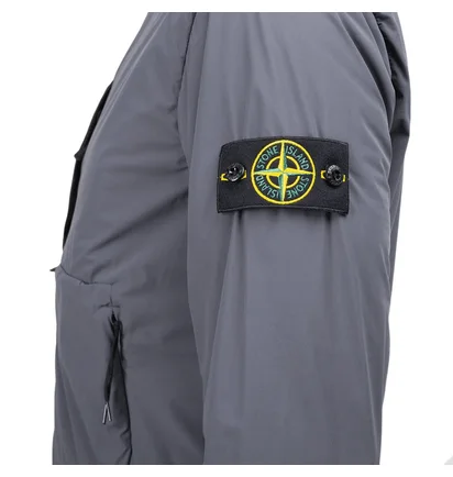 Stone Island Skin Touch Nylon-TC Jacket (Dunkelgrau)