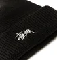 Stüssy Basic Cuff Beanie (Schwarz)