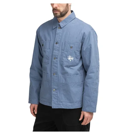 Stüssy Quilted Chore Coat (Blau)