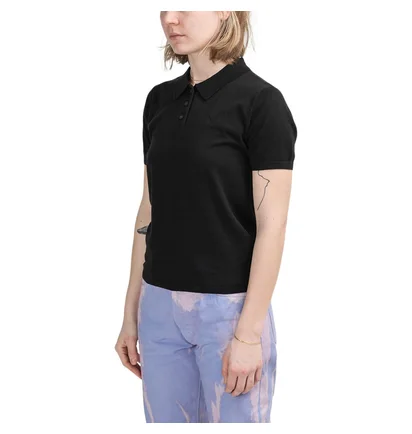 Stüssy WMNS Crown Polo Sweater (Schwarz)