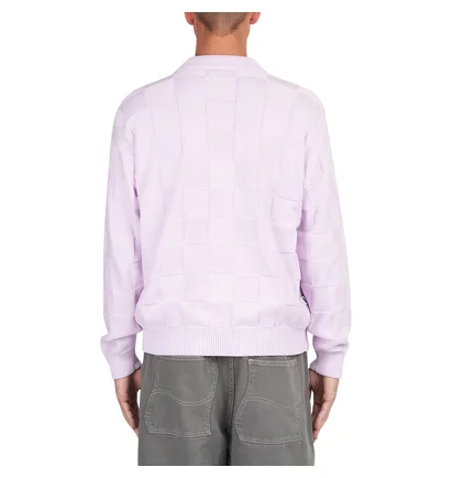 Obey Albert Polo Sweater (Flieder / Beige)