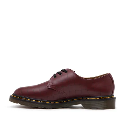 Dr. Martens x Undercover 1461 Check Smooth (Rot)