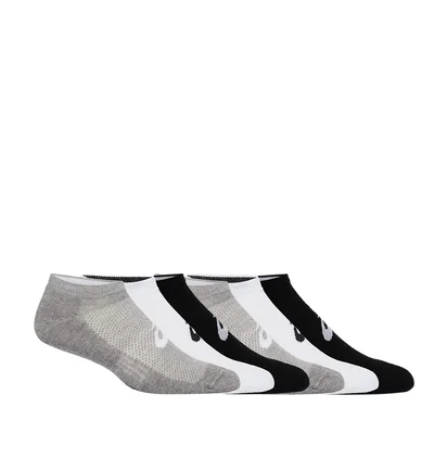 Asics Sportstyle 6PPK Invisible Socken (Grau / Weiß / Schwarz)