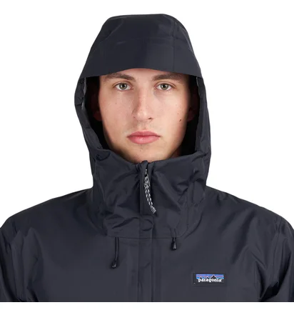 Patagonia Torrentshell 3L Rain Jacket (Schwarz)