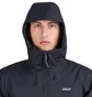 Patagonia Torrentshell 3L Rain Jacket (Schwarz)