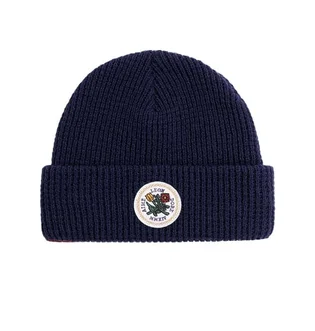 Aimé Leon Dore Waffle Knit Beanie (Navy)
