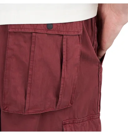 Brain Dead Flight Pant (Dunkelrot)