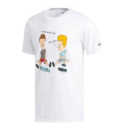 adidas x Beavis & Butthead Shirt (Weiß)