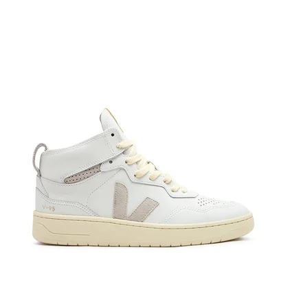 Veja WMNS V-95 Leather (Weiss)