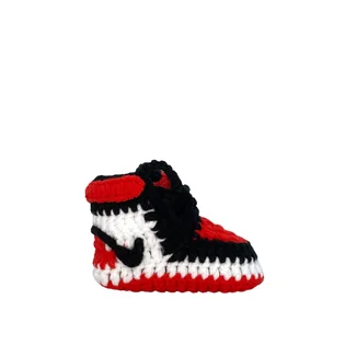 Baby Sneakers AJ1 Chicago (Rot / Schwarz)