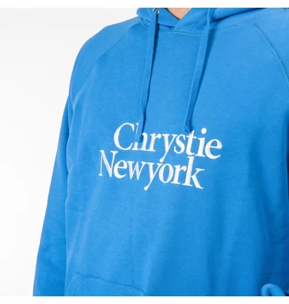 Chrystie NYC Chrystie Premium Newyork Hoodie (Blau)