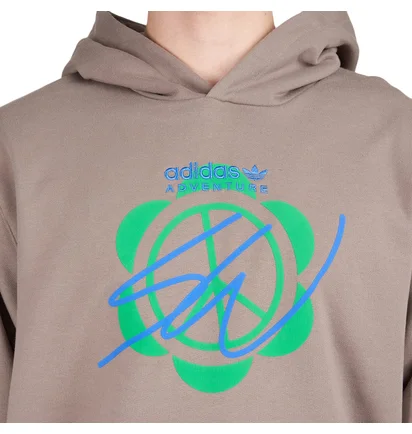 adidas x Sean Wotherspoon Superturf Hoodie (Braun)