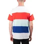 Aimé Leon Dore Striped Ribbed Collar Tee (Weiß)
