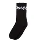 Stüssy Jacquard Logo Socks (Schwarz)