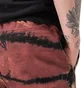 Stüssy Rip Dye Beach Pant (Rot / Schwarz)