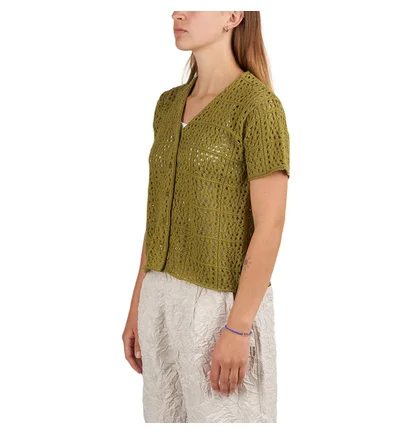 Stüssy Samira Crochet Top (Avocado)