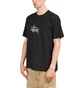 Stüssy Surf Tomb Pigment Dyed Tee (Schwarz)