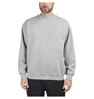 Dime Classic Small Logo Crewneck (Grau)
