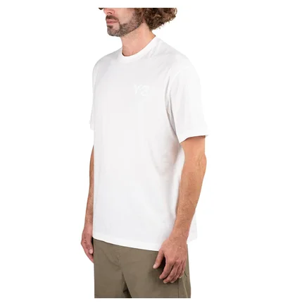 adidas Y-3 Classic Chest Logo T-Shirt (Weiß)