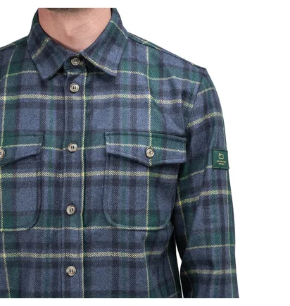 Aimé Leon Dore x Woolrich Flannel Button Down Shirt (Navy)