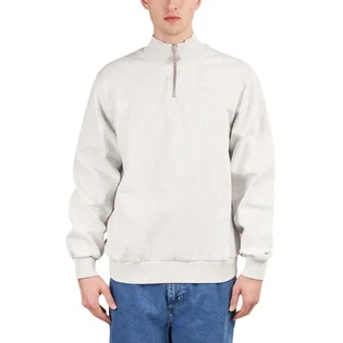Han Kjobenhavn Half Zip Sweat (Hell Grau)