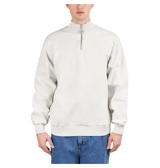 Han Kjobenhavn Half Zip Sweat (Hell Grau)