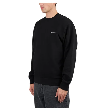 Carhartt Script Embroidery Sweat (Schwarz)