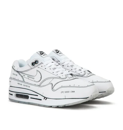 Nike Air Max 1 'Sketch to Shelf' (Weiß)